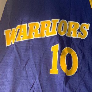 GOLDEN STATE WARRIORS JERSEY # 10 COBALT BLUE NBA basketball